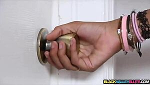 Two Nasty Ebony Beauties For A Lucky Thick White Dick!