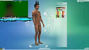 sims 4 wicked mod fun with curvy neighbor in hot hentai outfit
