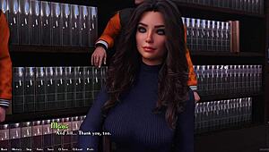 Being a Dik 143: Hot rich brunette with makeup asks me hard questions 😏