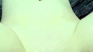 Portrait Amateur Getting Machine Fucked in Close-Up POV