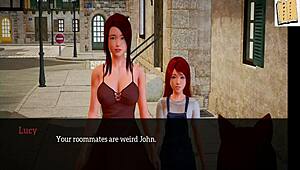 My new family 94 featuring teen with big ass and small tits in homemade game.