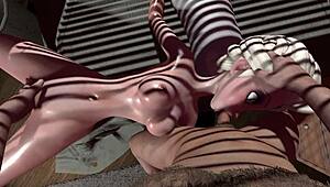 Elza L 3D Hentai Cartoon Big Ass Tits Uncensored