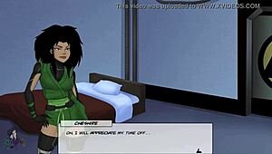 cheshire asks, 'will i become your slave in this dc comics adventure?'