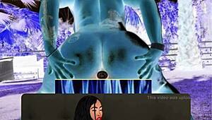 mariah mills in animated candyman part 2, full of hentai music and cartoon seduction