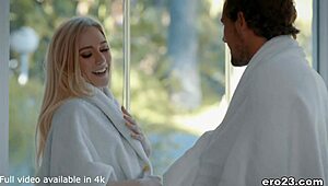 Energetic and fit emma starletto hops on stirling coopers dong.