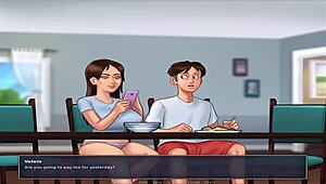 Summer Time Saga Unc Part 17 With Anime Characters 😊