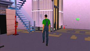 in the car service, the boss fucks a customer hard