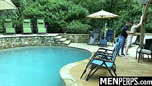 Gay Officer Strips Twink Suspect for Deep Blowjob and Hardcore Missionary Pounding - Menperps.