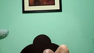 Latina fucks black cock hard in detailed scene