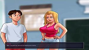 Summer Time Saga Unc Part 17 With Anime Characters 😊