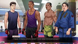 in this hentai game, the slut gets naked and sexy.