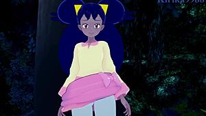 Iris and Erika in Intense Pokemon Sex