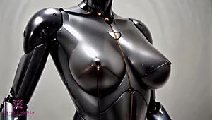 Big Titted Sex Robot Is Ready To Receive Your Cum - Close-Up Pov Ai