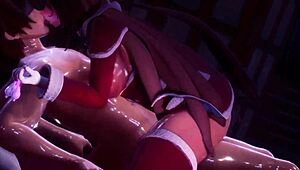 konosuba hentai with intense anime action