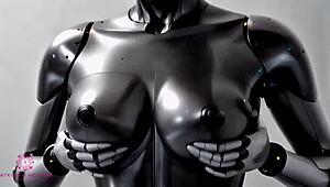 Big Titted Sex Robot Is Ready To Receive Your Cum - Close-Up Pov Ai