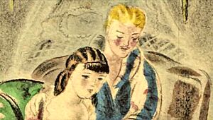 vintage erotic illustration got me hooked, wanna check it out together? 😜