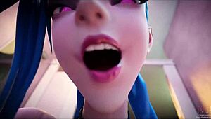 League Of Legends Sfm Compilation Featuring 3D Cartoon Anime Characters In Various Scenes