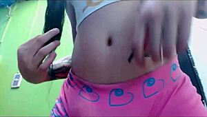 Hey babe, watch me stroke in pink undies on cam.