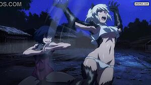 i love watching this killing bites anime compilation with intense orgasms