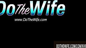 wife cheyenne jewel chills on cuckold hubby while another guy drills her deep