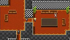 exploring brothel with three prostitutes