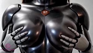 Big Titted Sex Robot Is Ready To Receive Your Cum - Close-Up Pov Ai