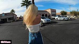 How does fat pole make Kenna James quiver with bliss?