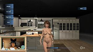 Sex lady sonia gets cum covered in 3d game 😏