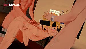 naruto yaoi hentai 3d - threesome kiba inozuka fucks uzumaki and uzumaki sucks sasuke uchihas dick and cums in his mouth and ass creampie cum mouth - gay animation video 😏