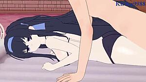 Asuma Toki And Kozeki Ui Intense Sex In Blue Archive Hentai.