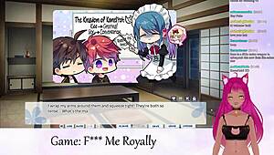 Vtuber Lewdneko Plays F Me Royally Part 1