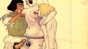 Hey, have you seen these vintage erotic drawings from old anime styles?