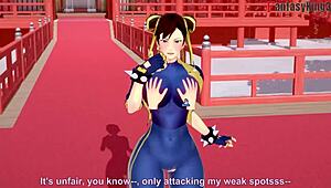 Chun-Li Gives Intense Blowjob And Fucking In Fortnite POV Street Fighter Fantasy!