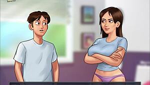 Summertime saga 158 with teacher interactions.