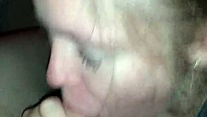 Co worker comes home for some sneaky oral fun, wow! 😜