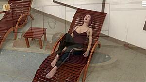 knockout master with big tits sucking monster cock shaved pussy 😍