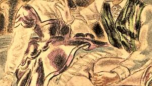 vintage erotic illustration got me hooked, wanna check it out together? 😜