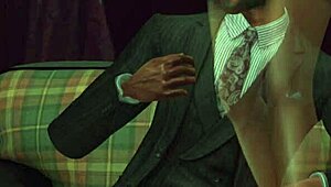 All she wants in this anime hentai striptease with clothes ripped off