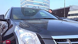 Megan Glock joins bf and friend for intense threesome action.