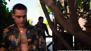 Hot Guys Fuck Bareback With Rimjob Ass Sucking and Monster Cock Action