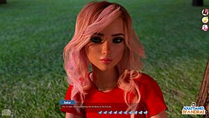 ep18 eve caught stroking in shower - helping the hotties