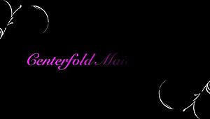 Centerfold maid showing off big pussy lips and small tits 😘