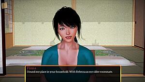 Wow! Family game turns into action with big tits!