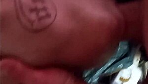 pussy and throat fucked close up