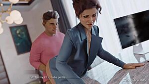 Boss Fucked Hard in Office by Janitor