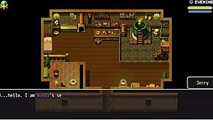 naked beauty teases in the public bath, huge tits on display