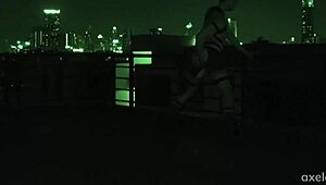 axel abysse is a sex-crazed insomniac infrared ass play