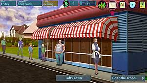 taffy tales part 3 featuring anime teacher.