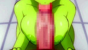 Cheelai gets fucked by Broly's huge dick in Dragon Ball Super 😏
