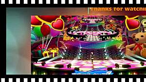 anime girl with huge tits gets massaged and sucked in 3d hentai cartoon